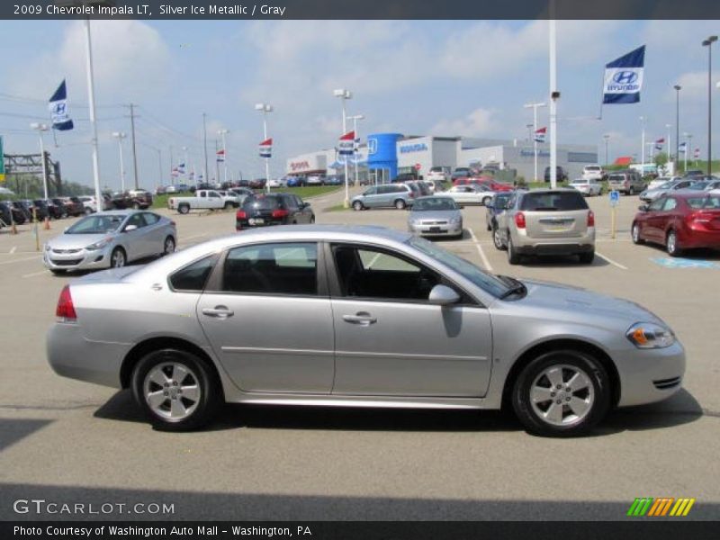 Silver Ice Metallic / Gray 2009 Chevrolet Impala LT