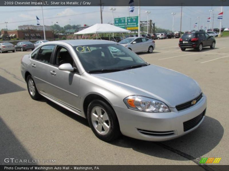 Silver Ice Metallic / Gray 2009 Chevrolet Impala LT