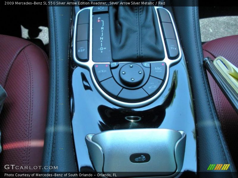 Silver Arrow Silver Metallic / Red 2009 Mercedes-Benz SL 550 Silver Arrow Edition Roadster