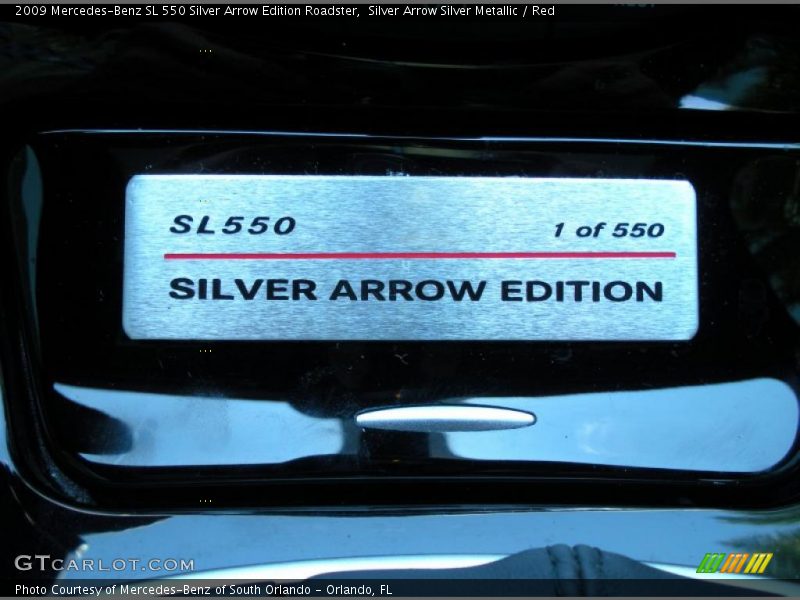  2009 SL 550 Silver Arrow Edition Roadster Logo
