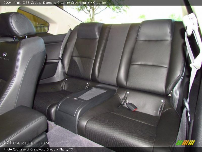 Diamond Graphite Gray Metallic / Graphite 2004 Infiniti G 35 Coupe