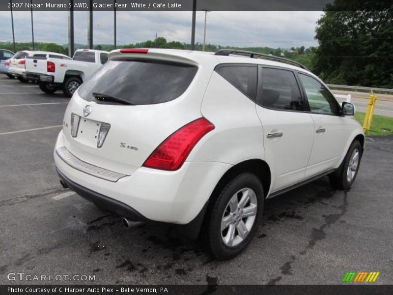 Glacier Pearl White / Cafe Latte 2007 Nissan Murano S AWD