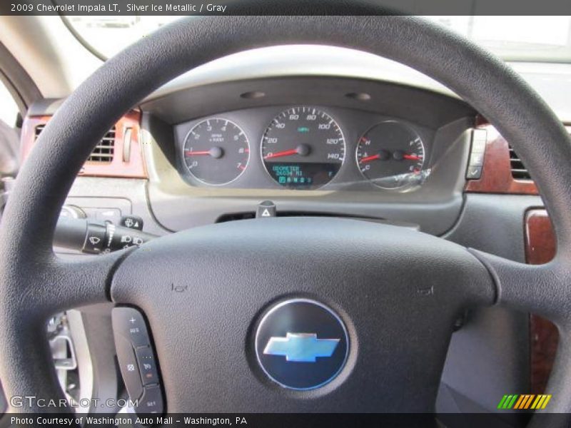 Silver Ice Metallic / Gray 2009 Chevrolet Impala LT