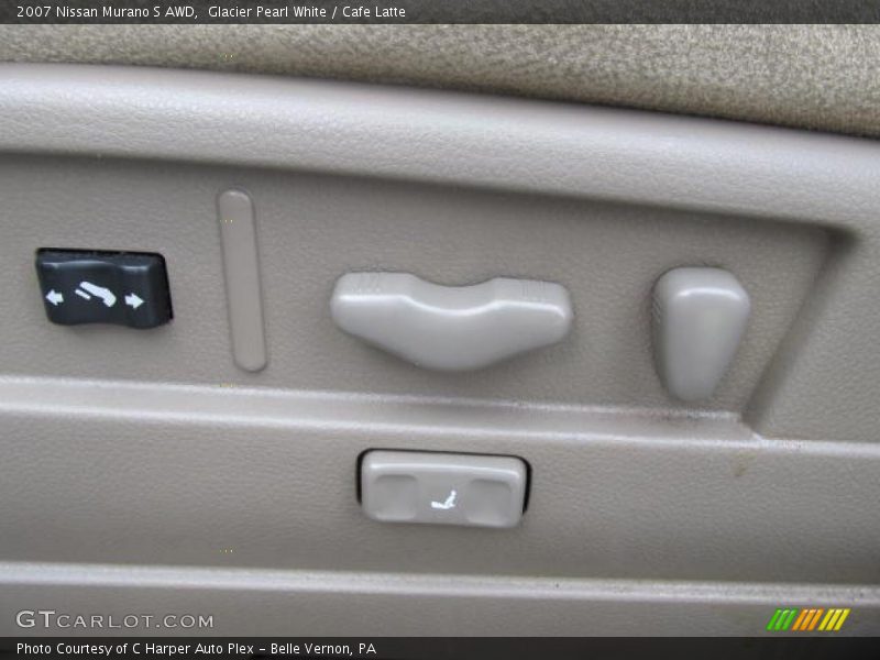 Glacier Pearl White / Cafe Latte 2007 Nissan Murano S AWD