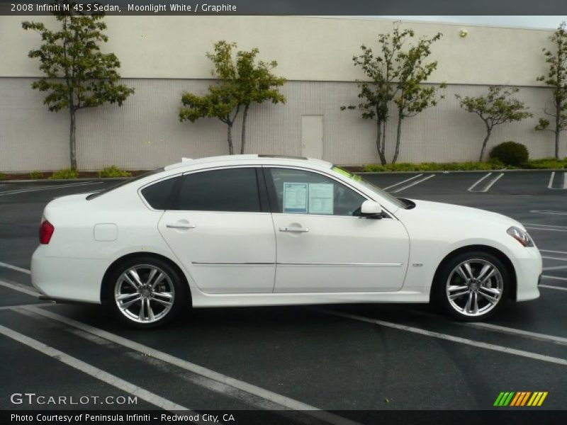  2008 M 45 S Sedan Moonlight White