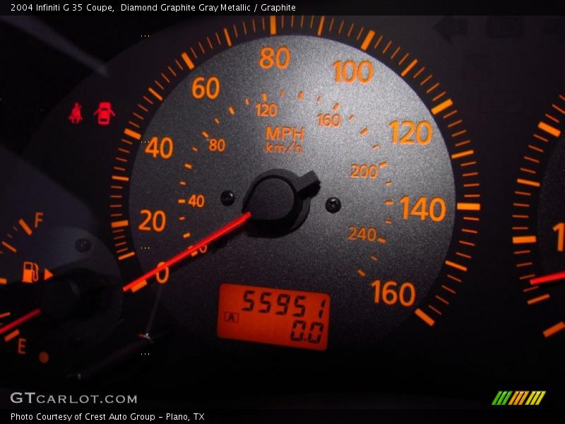 Diamond Graphite Gray Metallic / Graphite 2004 Infiniti G 35 Coupe