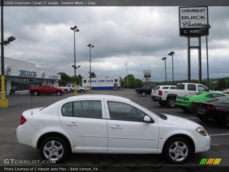 Summit White / Gray 2008 Chevrolet Cobalt LT Sedan