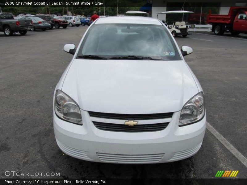 Summit White / Gray 2008 Chevrolet Cobalt LT Sedan