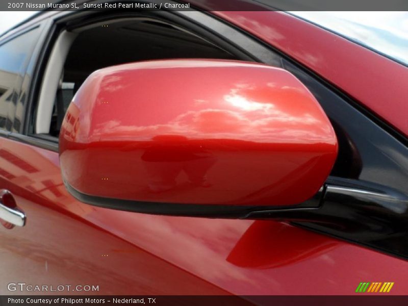 Sunset Red Pearl Metallic / Charcoal 2007 Nissan Murano SL