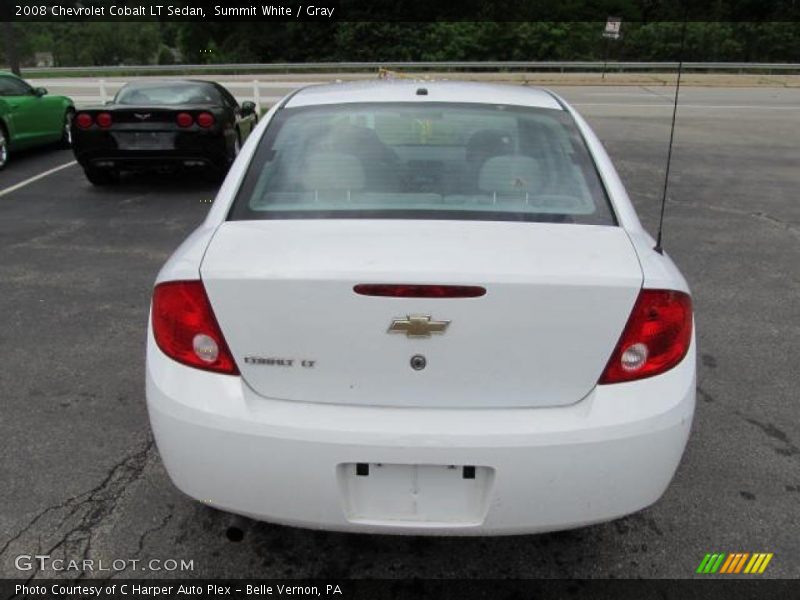 Summit White / Gray 2008 Chevrolet Cobalt LT Sedan