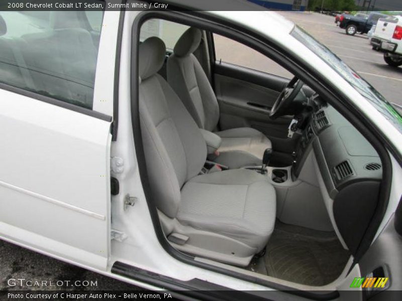 Summit White / Gray 2008 Chevrolet Cobalt LT Sedan