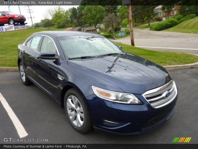 Kona Blue / Light Stone 2011 Ford Taurus SEL