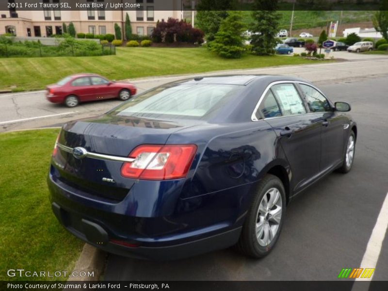 Kona Blue / Light Stone 2011 Ford Taurus SEL