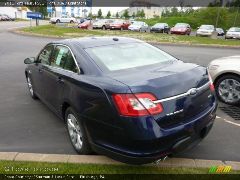 Kona Blue / Light Stone 2011 Ford Taurus SEL