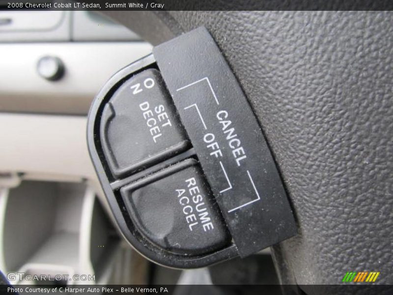 Summit White / Gray 2008 Chevrolet Cobalt LT Sedan