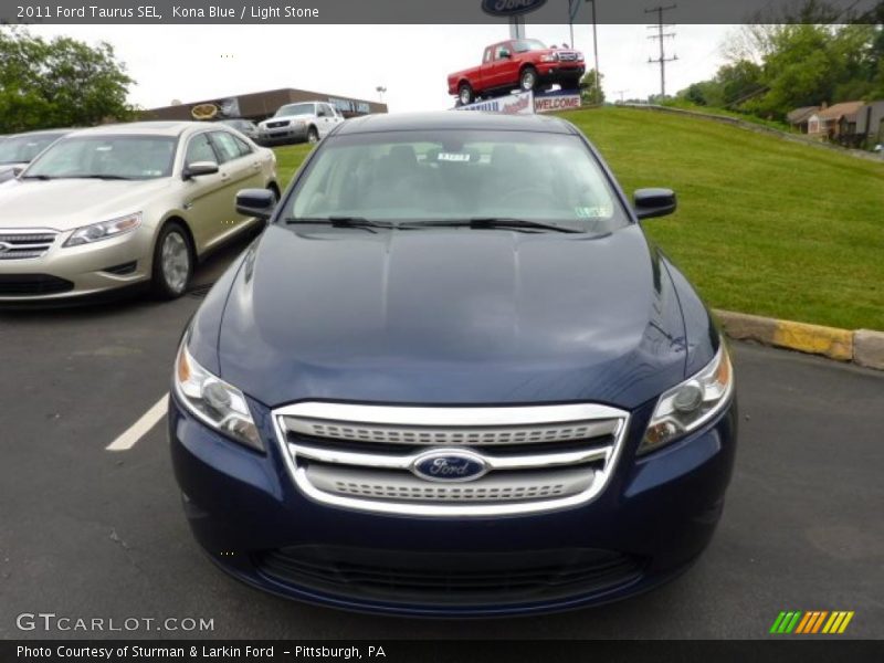 Kona Blue / Light Stone 2011 Ford Taurus SEL