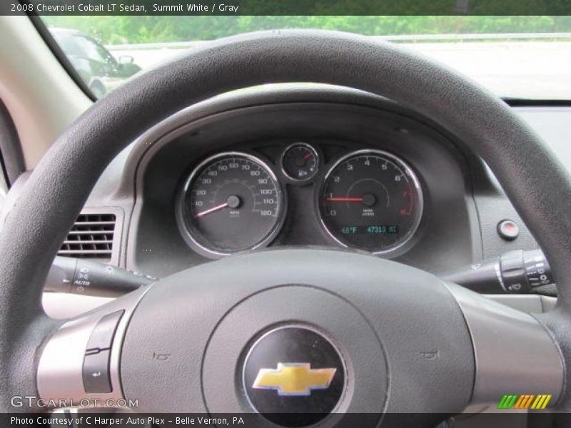 Summit White / Gray 2008 Chevrolet Cobalt LT Sedan