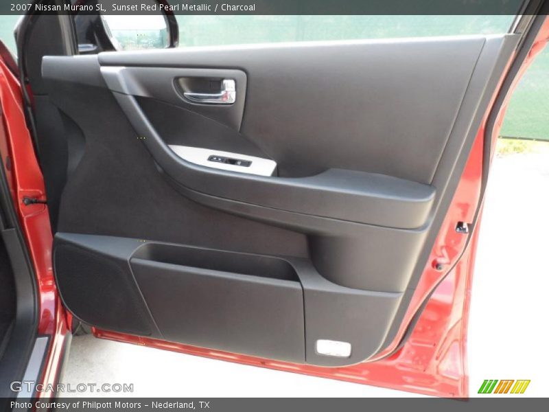 Sunset Red Pearl Metallic / Charcoal 2007 Nissan Murano SL