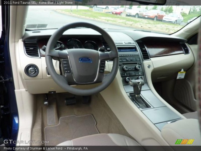 Kona Blue / Light Stone 2011 Ford Taurus SEL