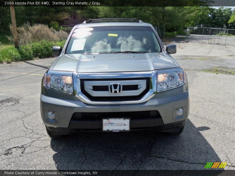 Sterling Gray Metallic / Gray 2009 Honda Pilot EX 4WD