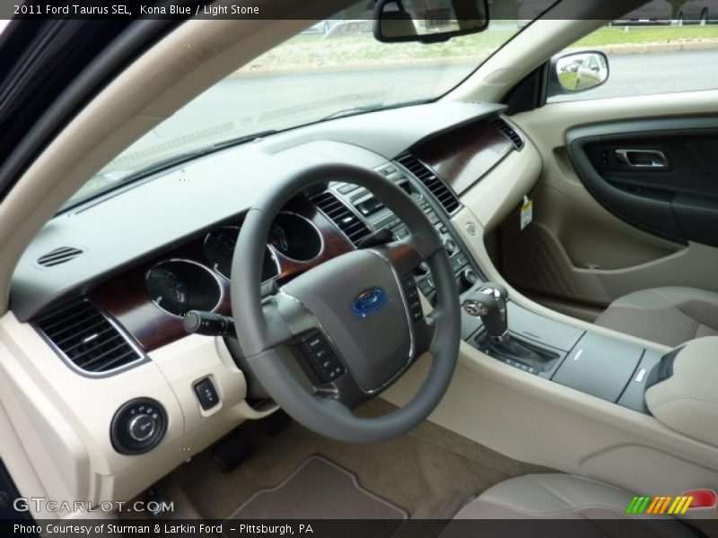 Kona Blue / Light Stone 2011 Ford Taurus SEL