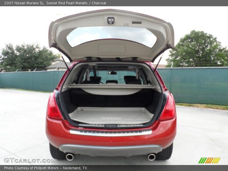 Sunset Red Pearl Metallic / Charcoal 2007 Nissan Murano SL