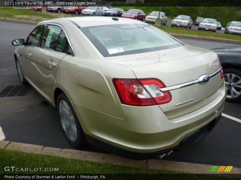Gold Leaf / Light Stone 2011 Ford Taurus SEL AWD