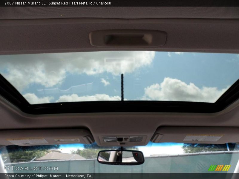 Sunset Red Pearl Metallic / Charcoal 2007 Nissan Murano SL