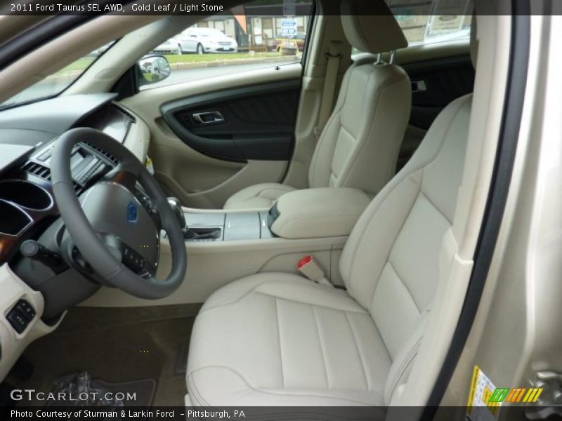 2011 Taurus SEL AWD Light Stone Interior