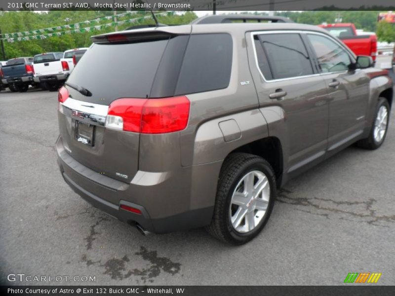 Mocha Steel Metallic / Brownstone 2011 GMC Terrain SLT AWD