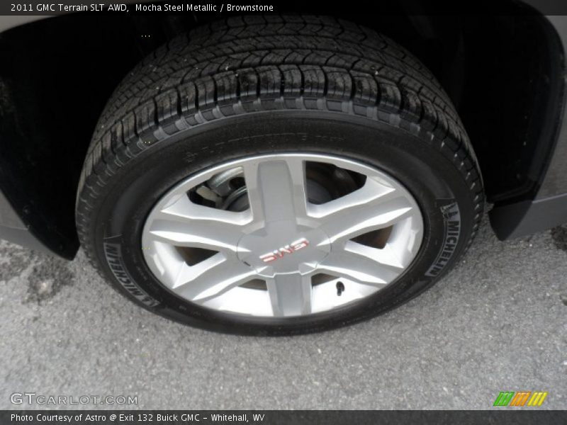 Mocha Steel Metallic / Brownstone 2011 GMC Terrain SLT AWD