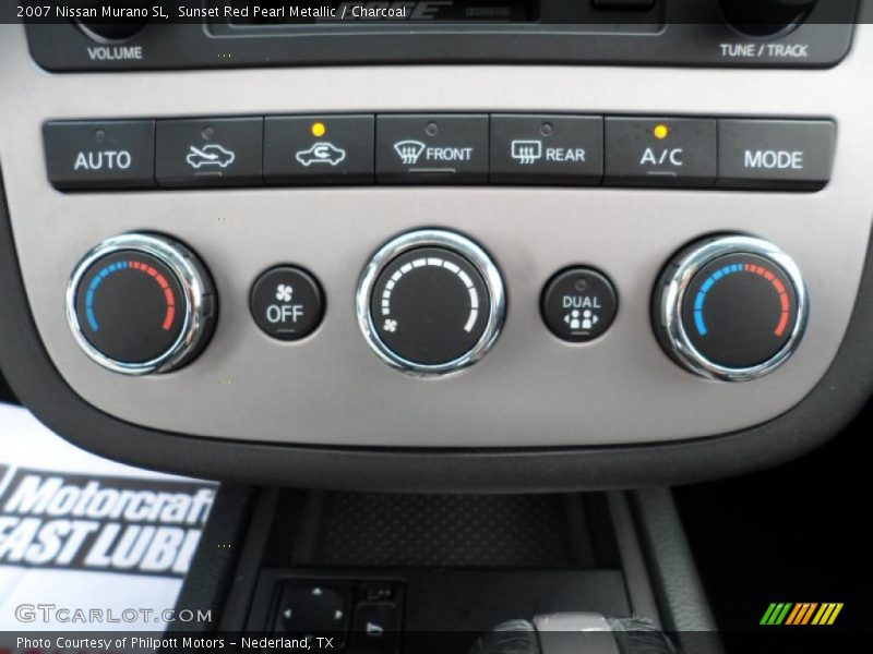 Sunset Red Pearl Metallic / Charcoal 2007 Nissan Murano SL