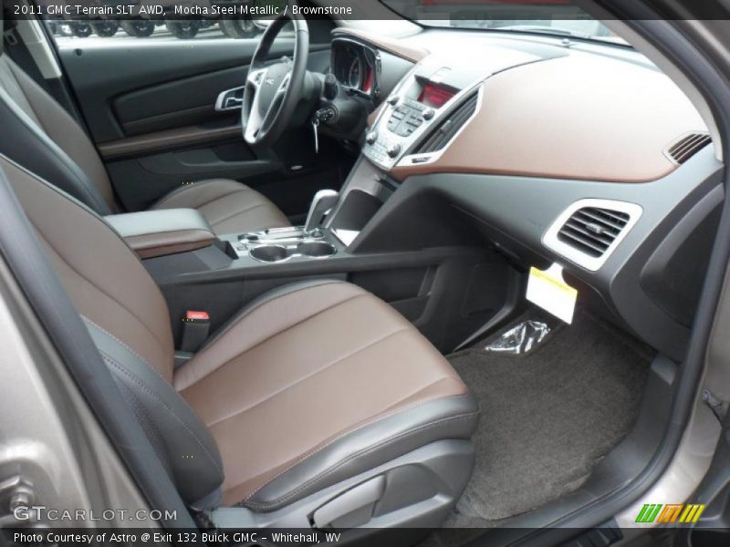 Mocha Steel Metallic / Brownstone 2011 GMC Terrain SLT AWD