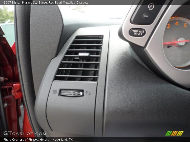 Sunset Red Pearl Metallic / Charcoal 2007 Nissan Murano SL