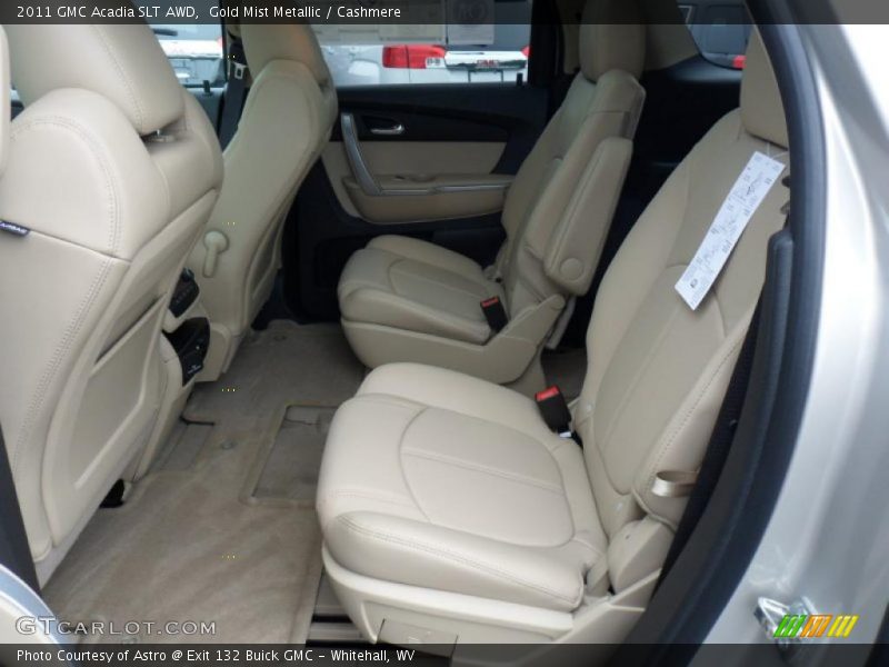 Gold Mist Metallic / Cashmere 2011 GMC Acadia SLT AWD