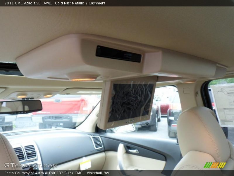 Gold Mist Metallic / Cashmere 2011 GMC Acadia SLT AWD