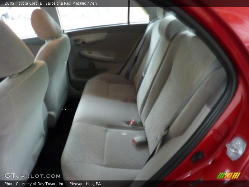 Barcelona Red Metallic / Ash 2009 Toyota Corolla