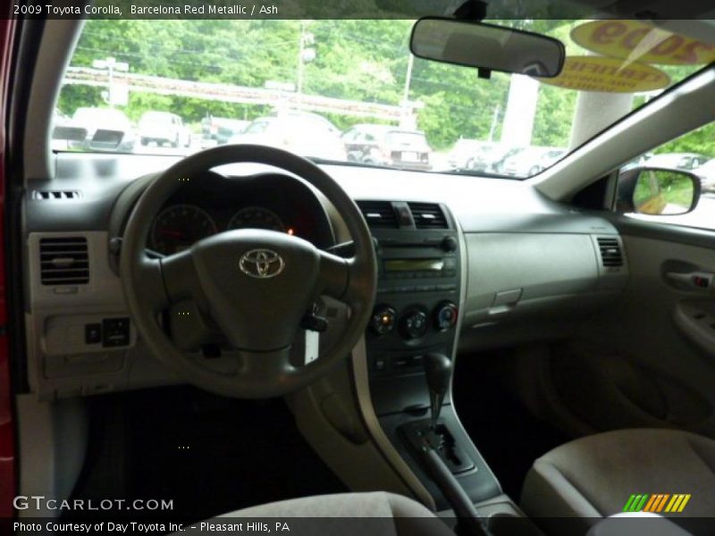 Barcelona Red Metallic / Ash 2009 Toyota Corolla