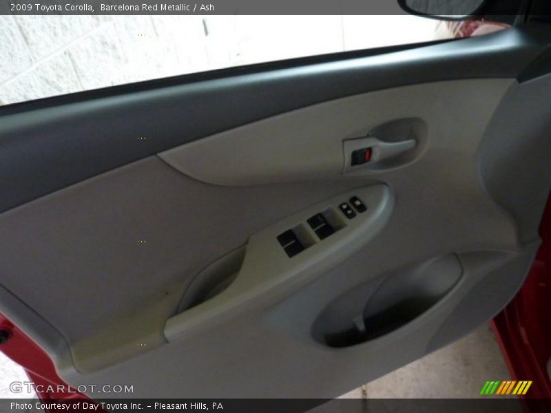 Barcelona Red Metallic / Ash 2009 Toyota Corolla