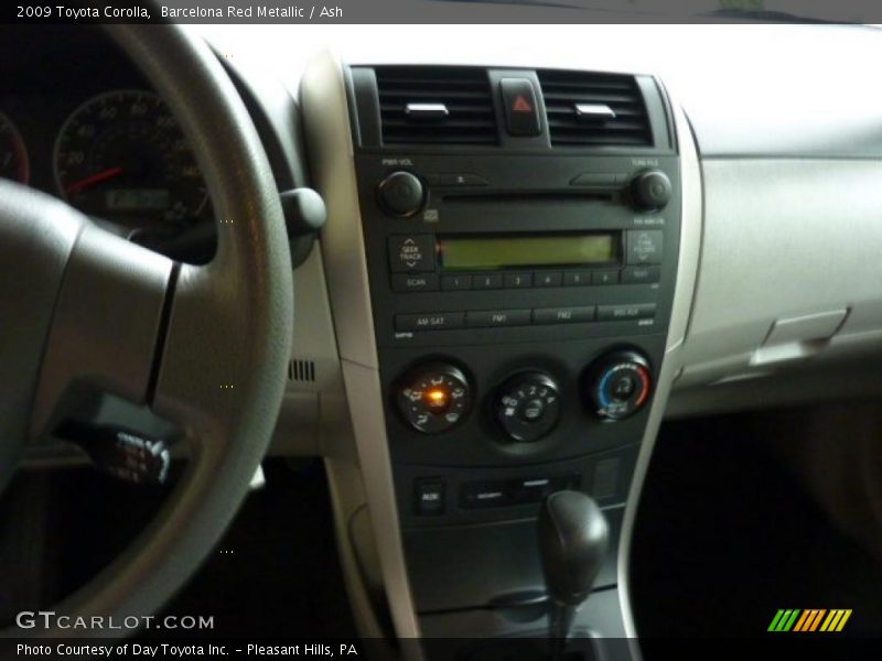 Barcelona Red Metallic / Ash 2009 Toyota Corolla