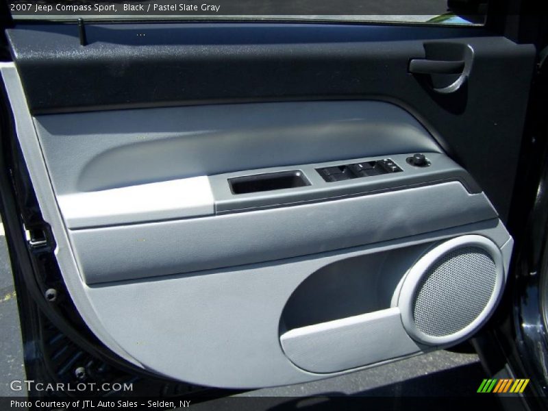 Black / Pastel Slate Gray 2007 Jeep Compass Sport