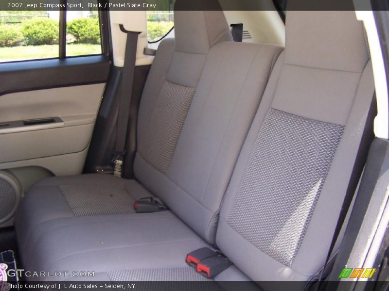Black / Pastel Slate Gray 2007 Jeep Compass Sport