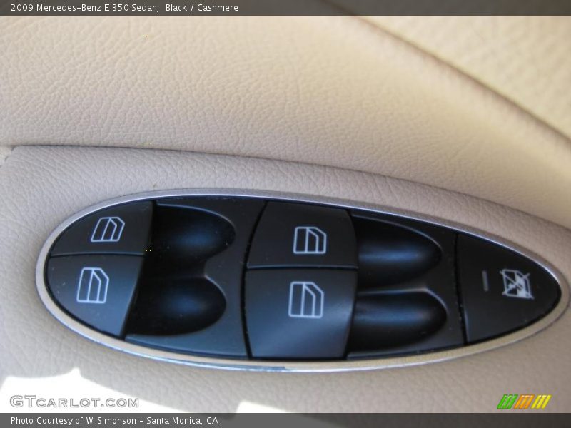 Black / Cashmere 2009 Mercedes-Benz E 350 Sedan