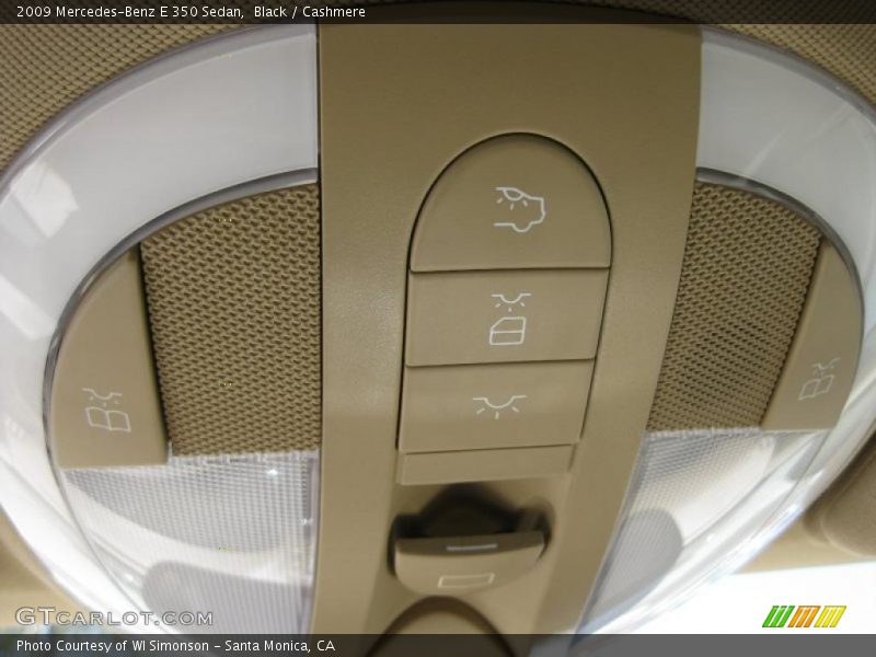 Black / Cashmere 2009 Mercedes-Benz E 350 Sedan