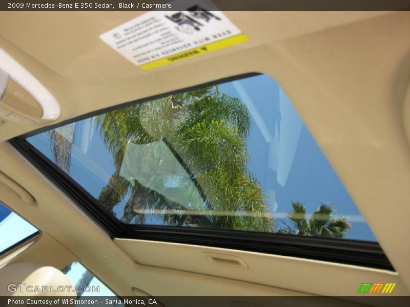 Black / Cashmere 2009 Mercedes-Benz E 350 Sedan