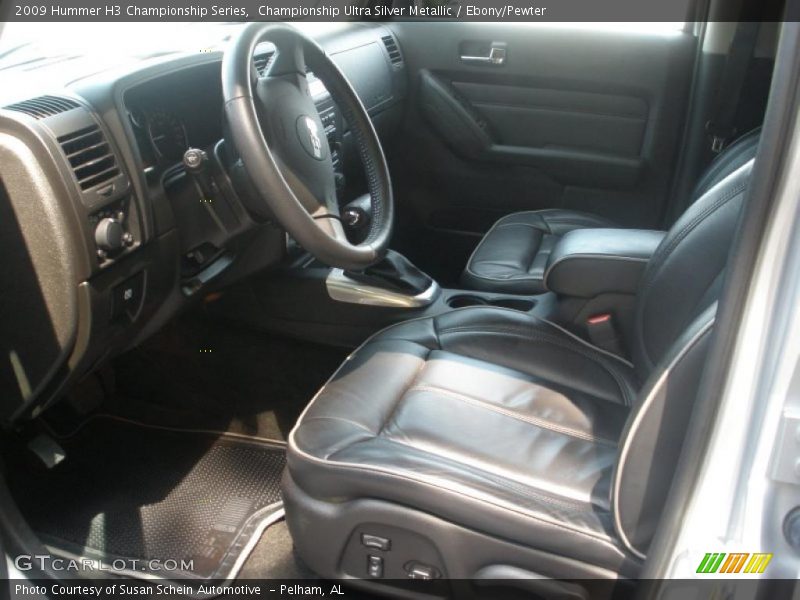  2009 H3 Championship Series Ebony/Pewter Interior
