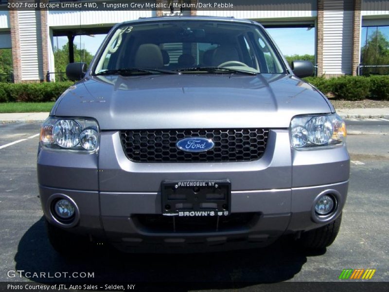 Tungsten Grey Metallic / Medium/Dark Pebble 2007 Ford Escape Limited 4WD