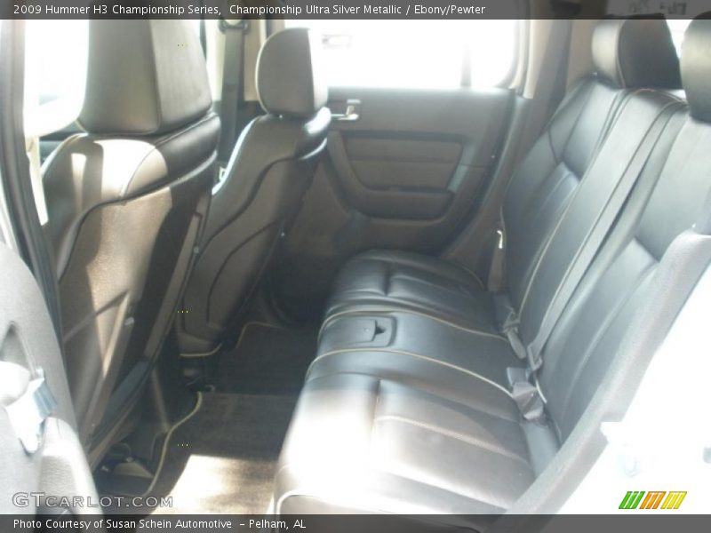  2009 H3 Championship Series Ebony/Pewter Interior