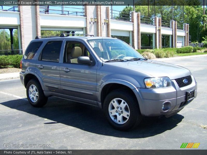 Tungsten Grey Metallic / Medium/Dark Pebble 2007 Ford Escape Limited 4WD