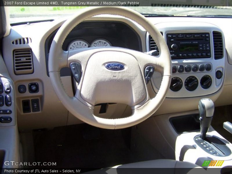 Tungsten Grey Metallic / Medium/Dark Pebble 2007 Ford Escape Limited 4WD